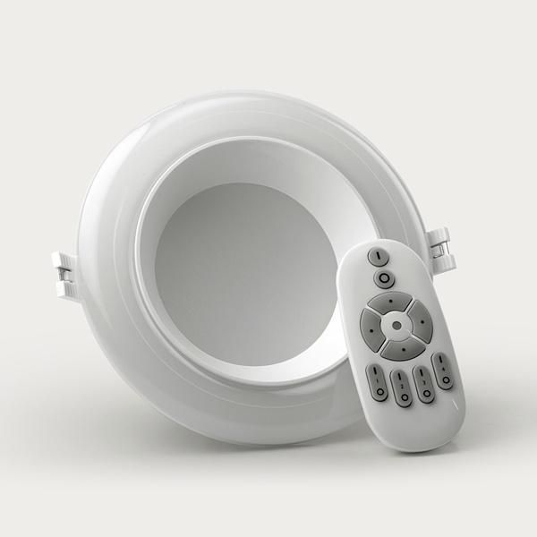 2 Years Warranty LED Dimmable Down Light with Remote Controller 7W/10W/15W/20W/30W Aluminium COB Downlight