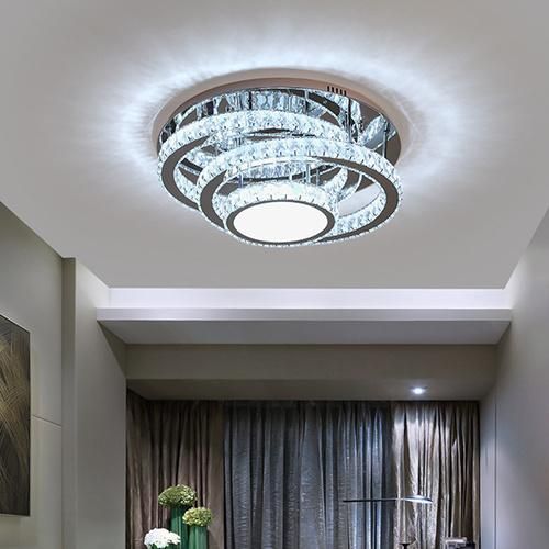 K5 Modern Crystal Ceiling Light for Living Room Bed Room Decoration