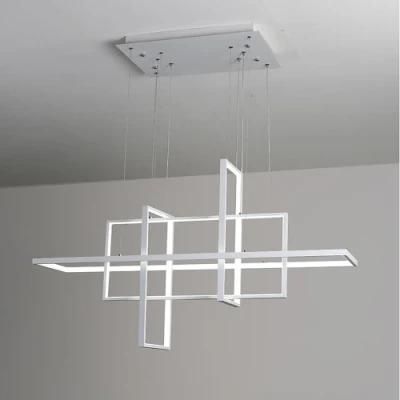 Modern Rectangle Pendant Lights for Living Room Restaurant Kitchen Lighting