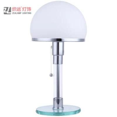 Modern Desk Glass Decorative Light Study Reading Table Lamp