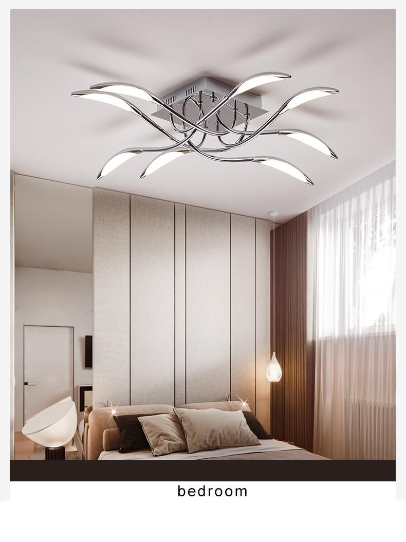 Nordic Simple and Elegant Indoor LED Lighting Home Decor Ceiling Lighting
