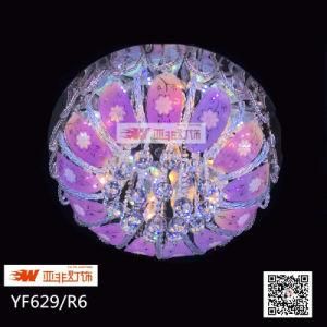 2015 New Modle Glass Crystal Ceiling Lamp with MP3 (YF629/R6)