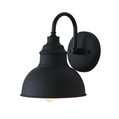 Vintage Waterproof LED Wall Lamp Garden Wall Lamps Decorative Glass Shade Outdoor Wall Light