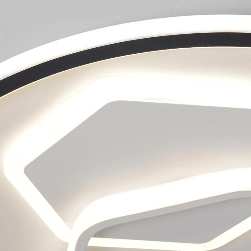Simple Modern Ceiling Light LED Bedroom Light Circular Study Dining Room Lamp