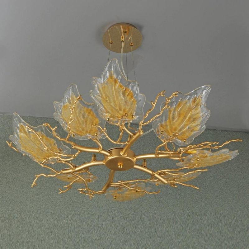 2022 Chandlier Modern Crystal LED Dining Room Lighting Fixture Chrystal High Ceiling Chandelier