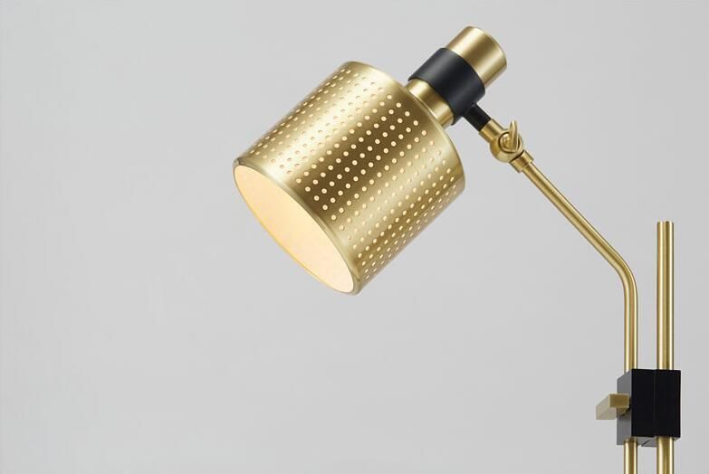 2017dlss Newest Modern Gold Study Room Lighting Aluminium+Iron Desk Lamp