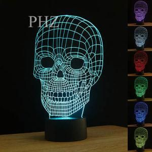 Amazing 3D Illusion LED Night Lamp with 7 Colors Changing