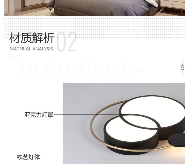 LED Iron Art Indoor Living Room, Hotel Project Decoration Light Chandelier