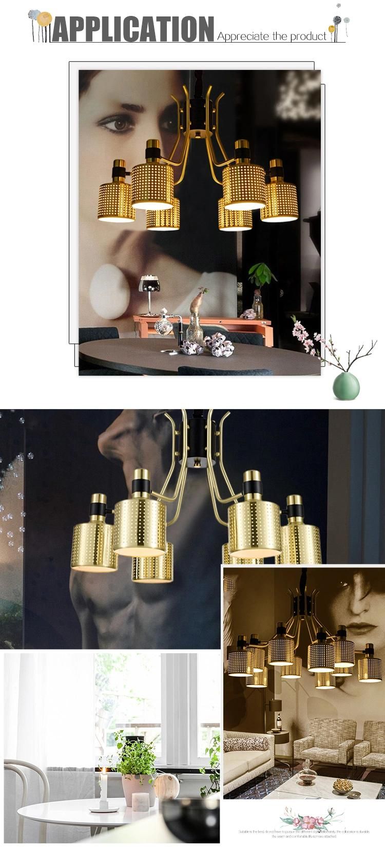Fashion Unique Smiple Modern Metal Replica Bedside Pendant Lighting