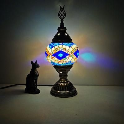 2022 Retro Style Table Light in Turkish Lamp for Bedroom Decoration