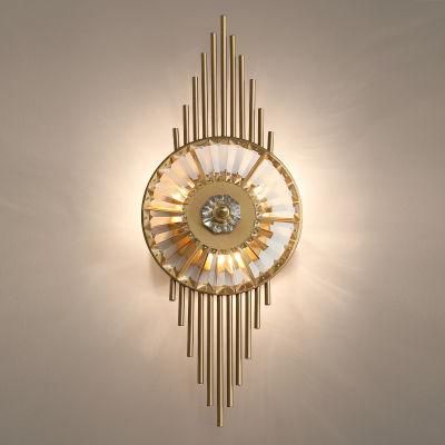 Modern Fancy Indoor Home Picture Applique Art Abstract Modeling Bedroom Interior LED Wall Lamp for Decorative Lighting