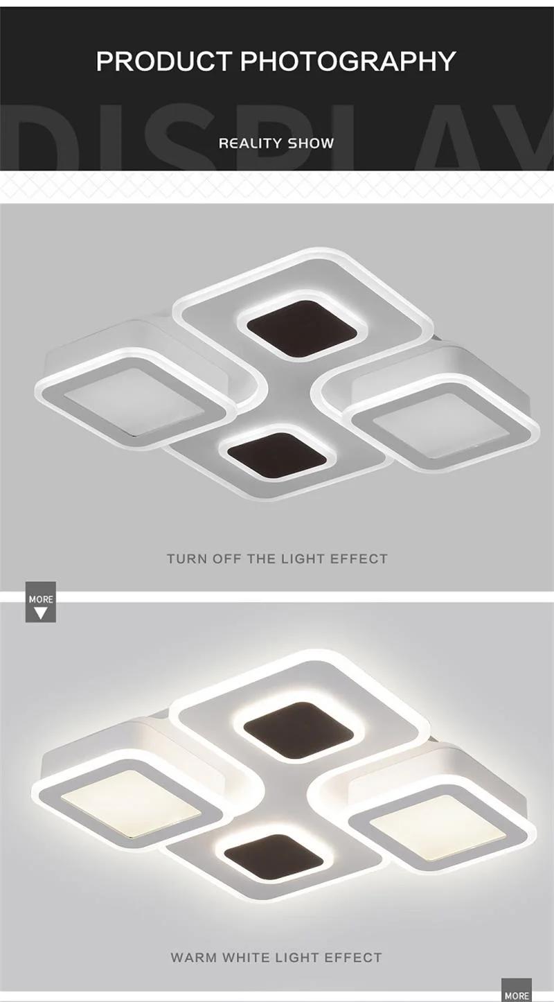 LED Indoor Hotel Iron Metal Chrome Modern Glass Ceiling Light