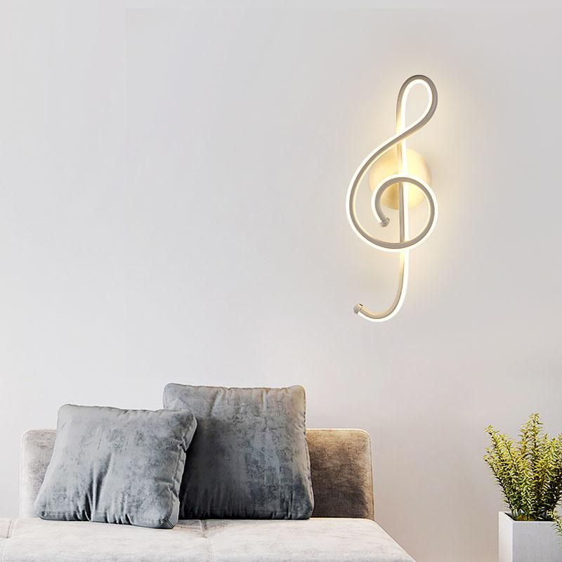 Wholesale Customized Metal Head Light Wall Lamp White/Black