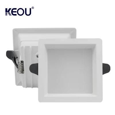 Square LED Downlights Recessed Square LED Downlight 9W