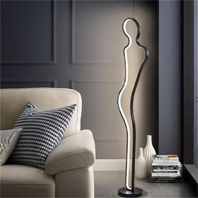New Model RGB Floor Lamp Remote Control Living Room Bedroom Modern Floor Lamp (WH-MFL-183)