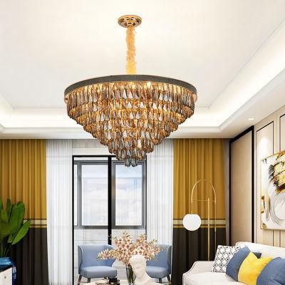 Fancy Lustre Moderne Crystal Chandelier, High Quality Amerikan Crystal LED Lights