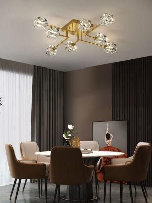 Super Skylite LED Crystals Chandelier Ceiling Lights for Living Room Wholesale Lamp Light Ceiling Fixture