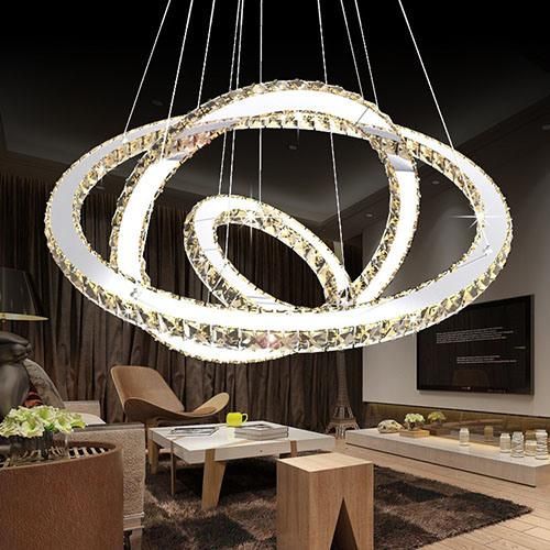 European Pendant Lamp Hanging Lights Crystal Lighting for Living Room Home Decoration