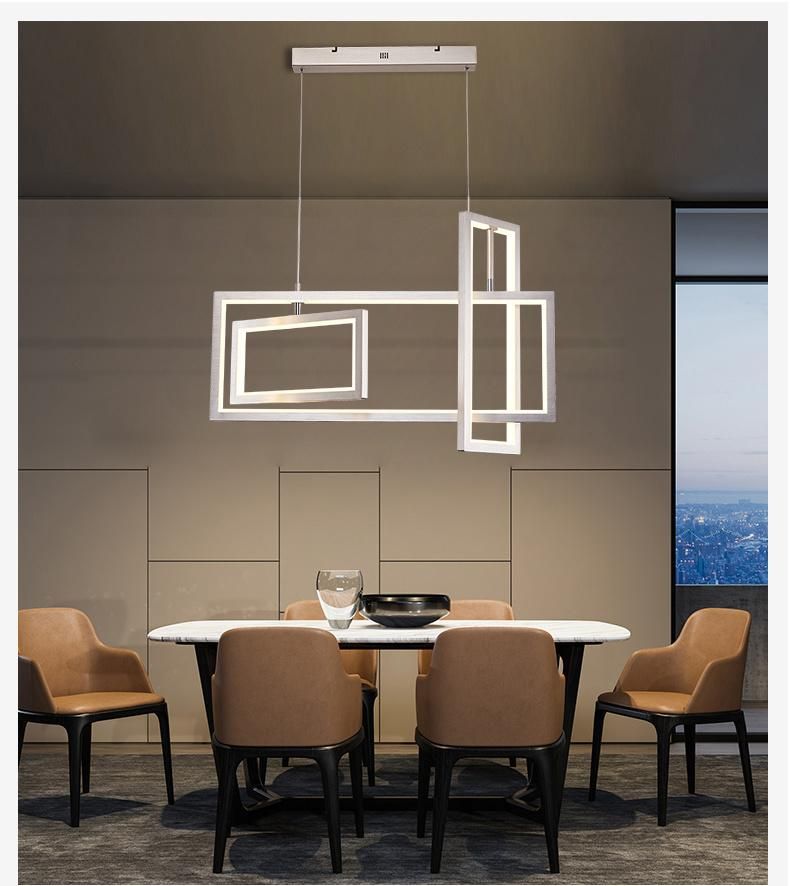 Wholesale Modern Design Geometric Aluminum LED Kitchen Pendan Light