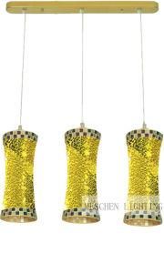 Chic Modern 3 Light Golden Pendant Lamps