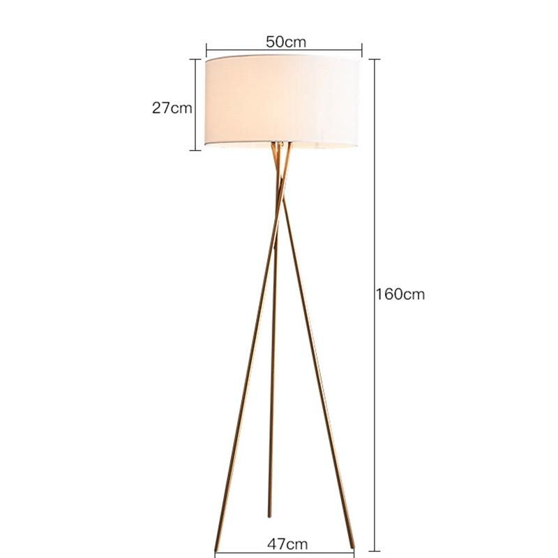 Nordic Modern Standing Light Indoor Creative Hotel Showroom Decoration LED Floor Lamp