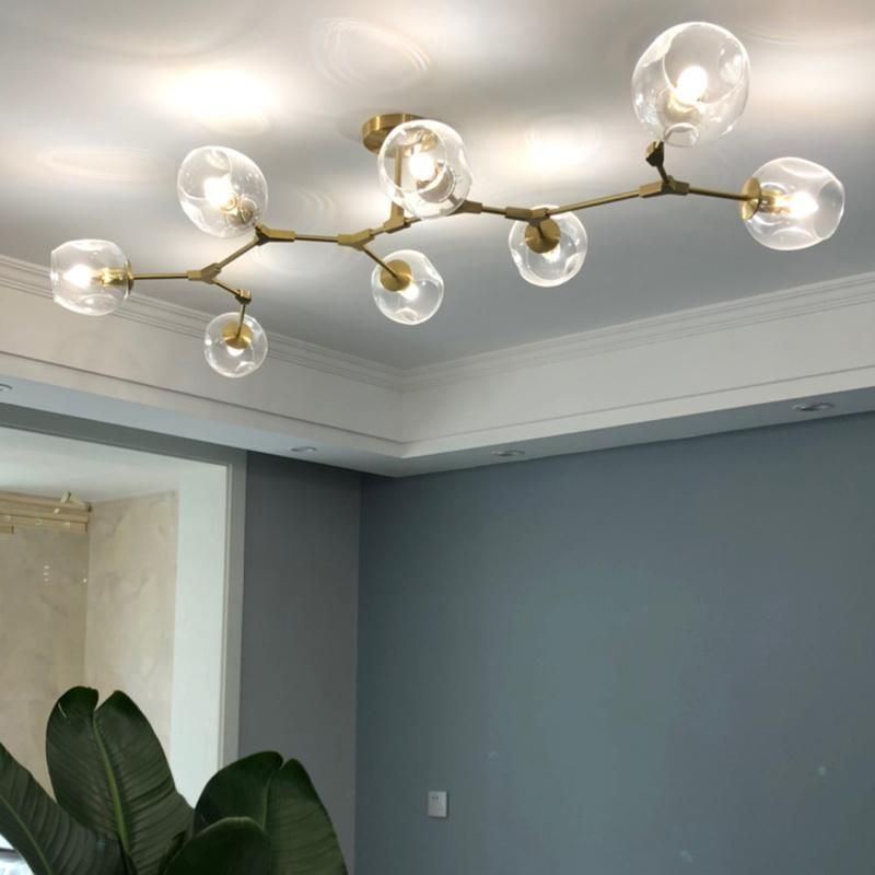 American Postmodern Living Room Dining Room Lighting Bedroom Chandelier Pendant Lighting