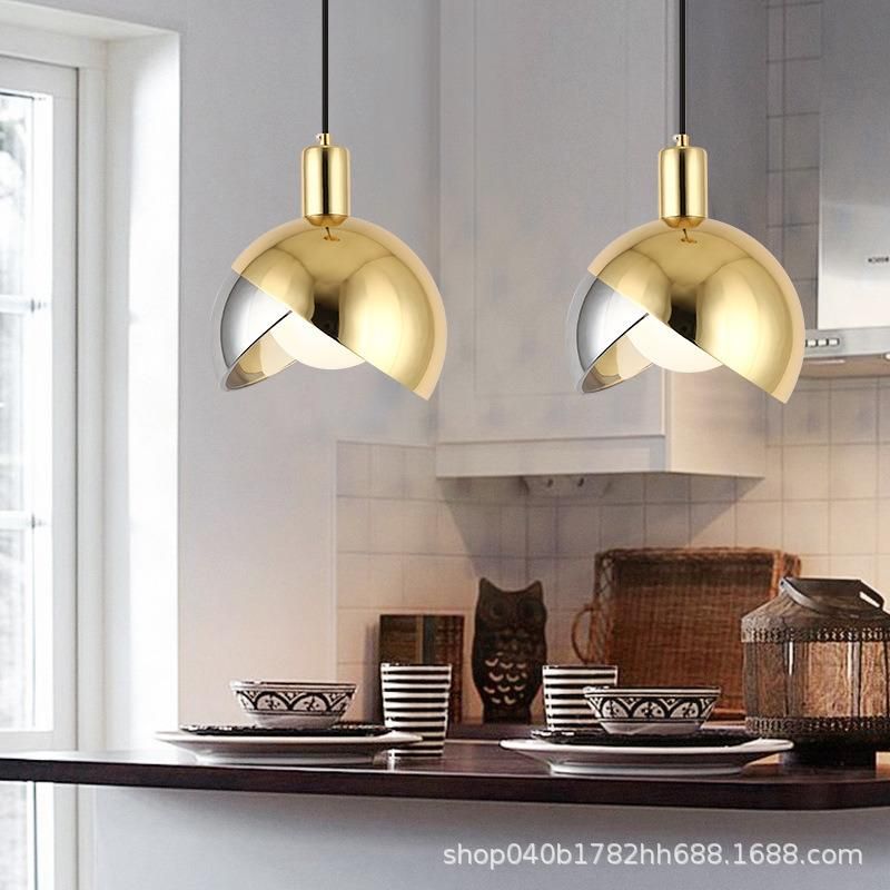 Europe Modern LED Glass Ball Luxury Pendant Light on Dining Room Kitchen Island Light (WH-GP-81)