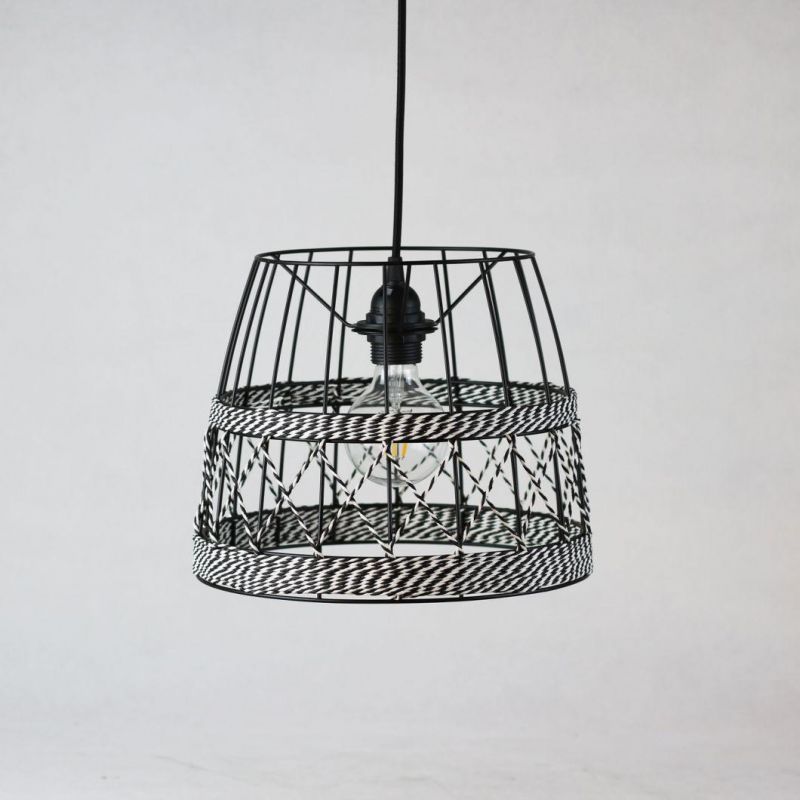 LED Modern Decorative Crystal Glass Chandelier Iron Net Shade Ceiling Hotel Indoor Hanging Pendant Light