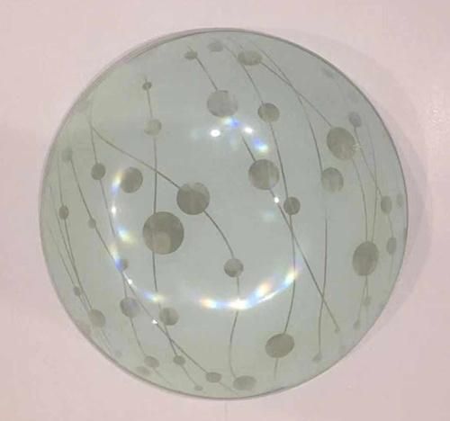 Decorative Round Glass Lamp Ceiling Light for Bedroom Sitting Room Lighting