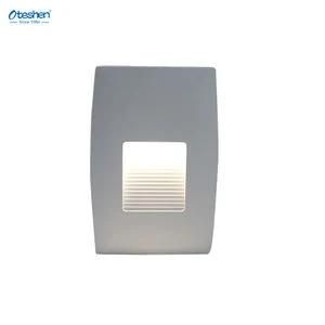Outdoor 2W 60lm Vertical LED Step Light Stair Light Wall Light Good Price IP65 Outdoor PC Material 2W LED Step Lamp