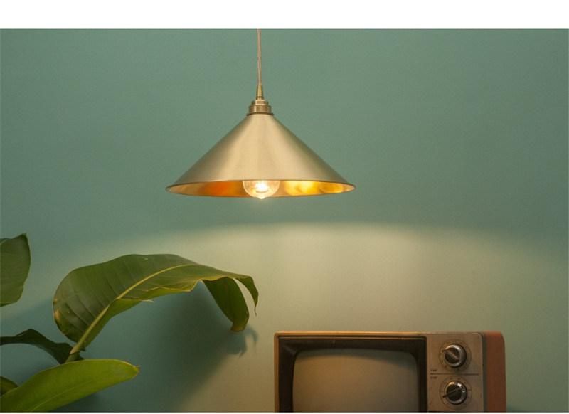 Retro Pendant Light Loft Style Pure Edison Antique Home Bente Modern Scandinavian Brass Pendant Lamp (WH-AP-307)