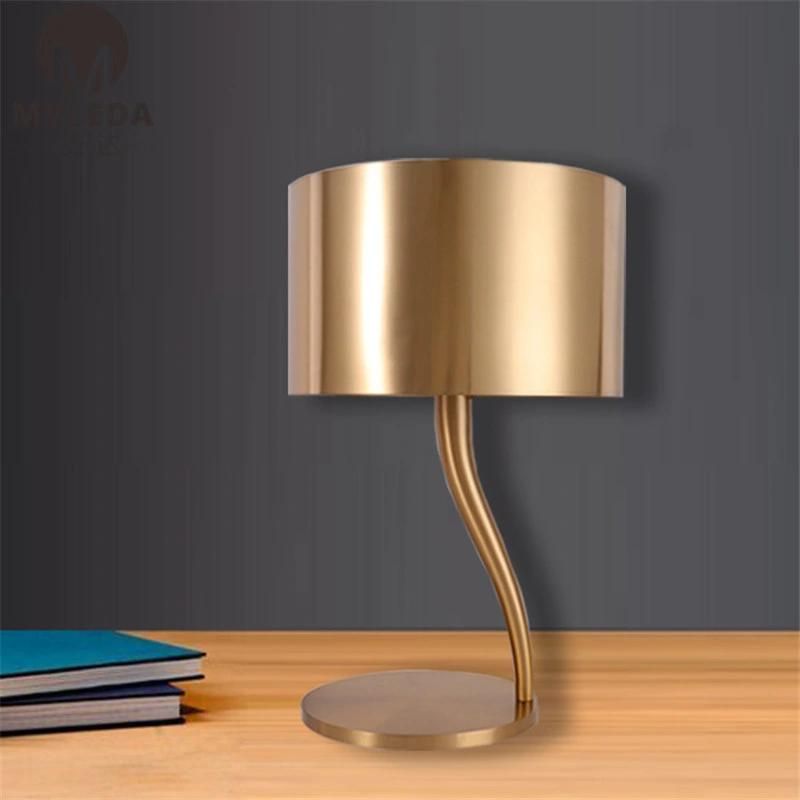 Modern Metal Fashion Lighting Decor Study Room LED Table Light