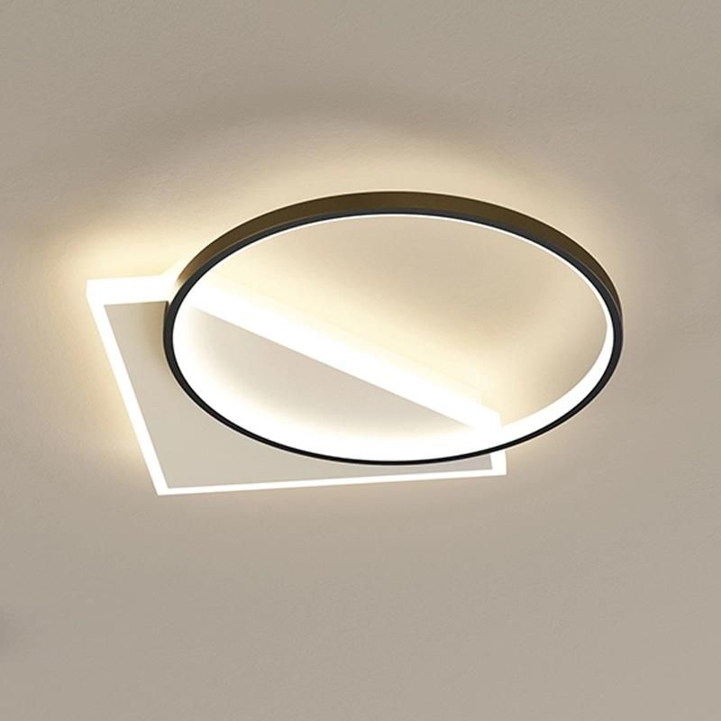 Geometric Art Ceiling Light Simple Bedroom Lamp Personality Livingroom Light LED