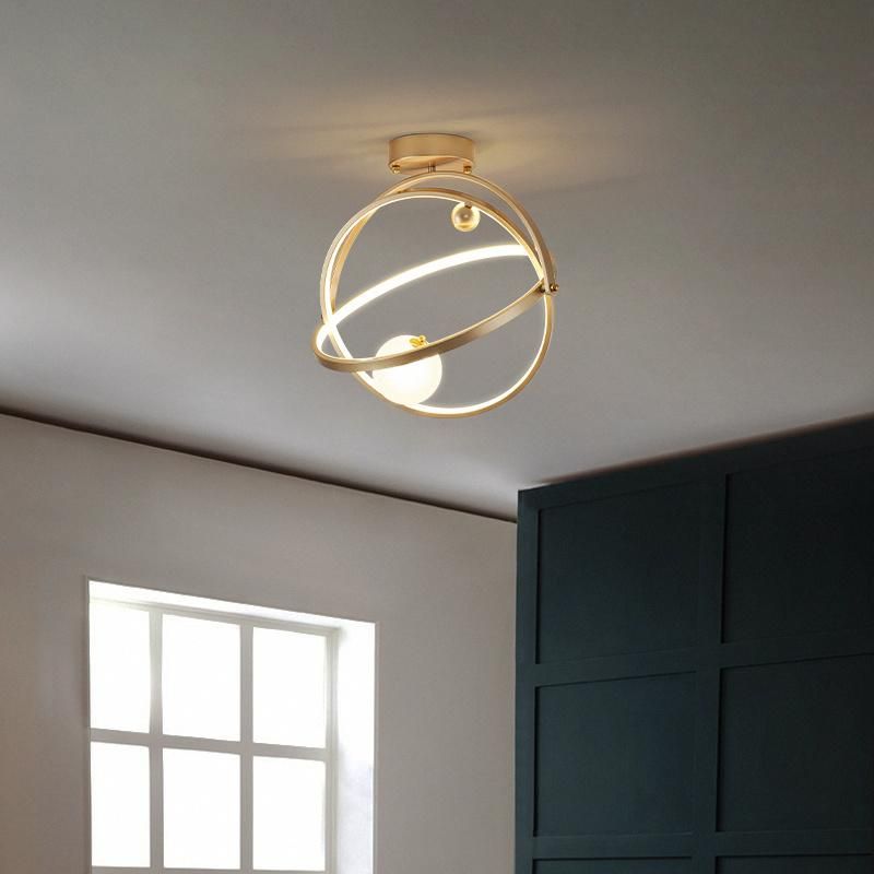 Geometric Technology Modern Style Ceiling Lamp Pendant Lamp Living Room Lamp