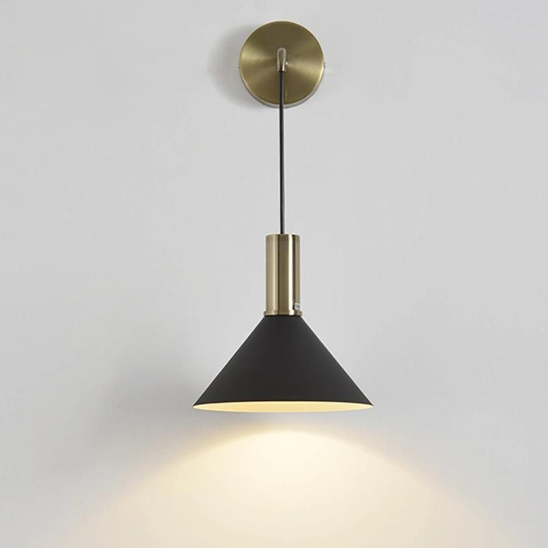 Nordic Bedroom Bedside Lamp Wall Lamp Post Modern Living Room Wall Lamp