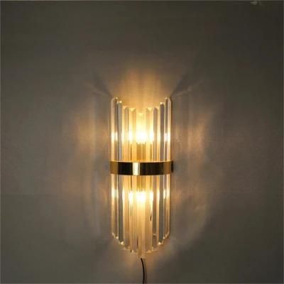 Modern Simple LED Crystal Wall Lamp Indoor Home Decor Wall Sconce Living Room Bedroom Bedside Bathroom Corridor Lamp Wall Lights