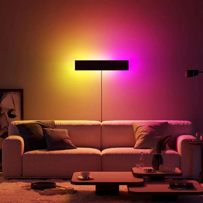 Living Room Remote Control Colorful Bedroom Bedside RGB Wall Light (WH-OR-52)