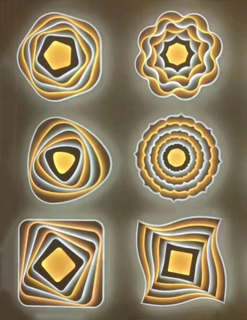 Home Decortive LED acrylic Ceiling Light Bedroom Ceiling Lamp Kids Room Lights Remote Control Dimmable
