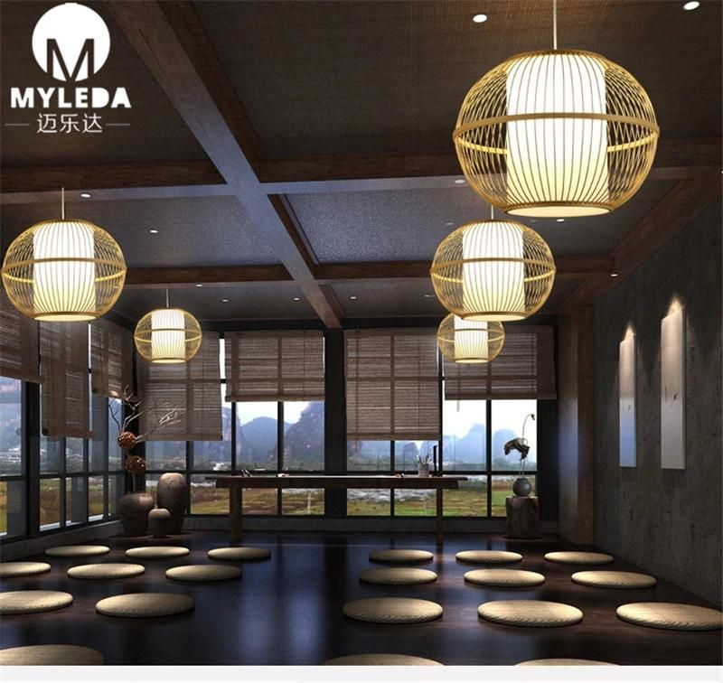 Fashion Designer Chinese Style Lantern Living Room Decorative Pendant Lights