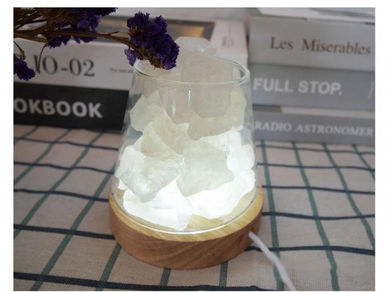Himalayan Salt Lamp Night Lamp Bedroom Bedside Creative Decoration Sleep Lamp Table Lamp