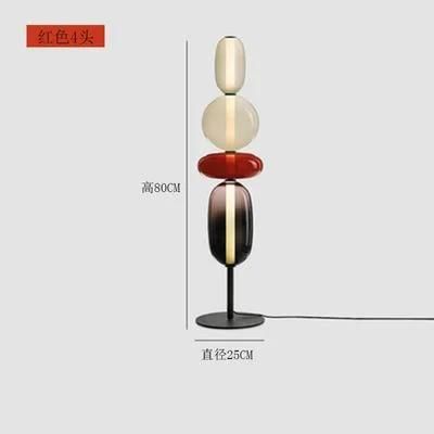 Nordic Minimalist Creative Gourd Floor Lamp Designer Model Room Living Room Bedroom Bedside Modern Light Luxury Table Lamp