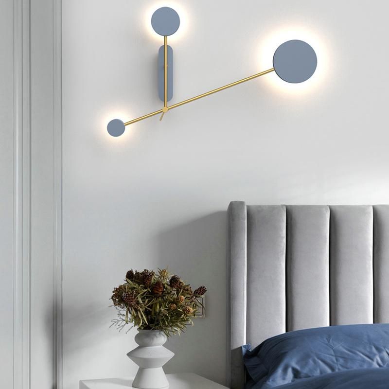 Living Room Light Modern Simple Creative Art Staircase Corridor Background Wall Light