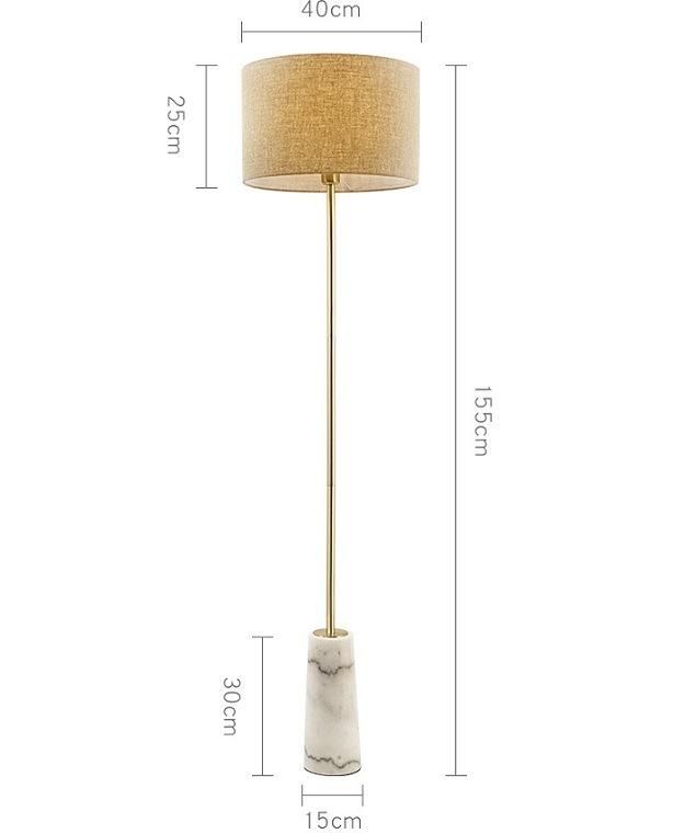 New Design Hotel Decoration LED Marble Base Table Lamp and Floor Lamp Zf-Cl-034