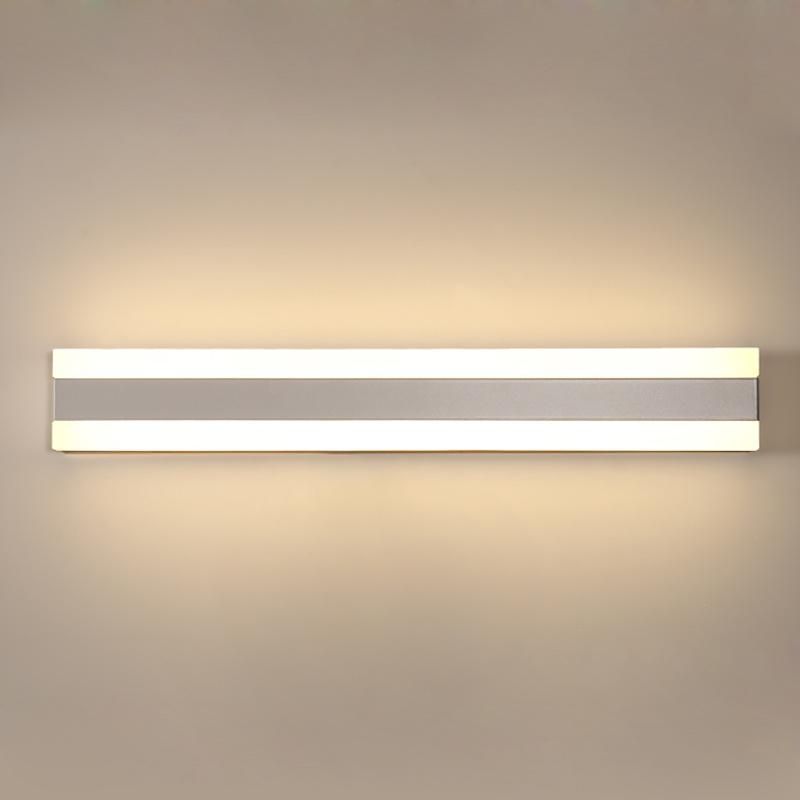 Zhongshan Factory IP44 Bathroom Home Decorative Lighting Acrylic LED Mirror Lamp Wall Light