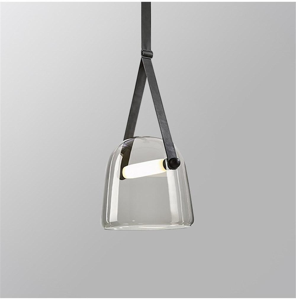 Simple Modern Restaurant Pendant Lights Glass Hanging Lights