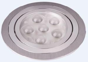 6W Adjustable Recessed LED Downlight Housing (115-6-001-BS)