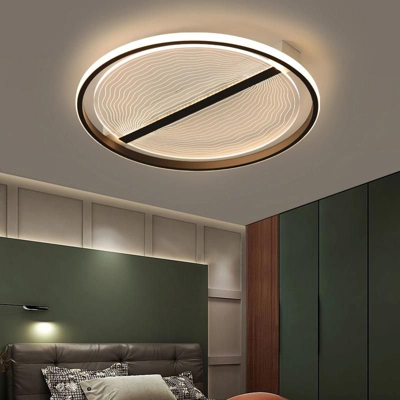 Round LED Bedroom Light Room Ceiling Light Creative Modern Simple Living Room Lamp