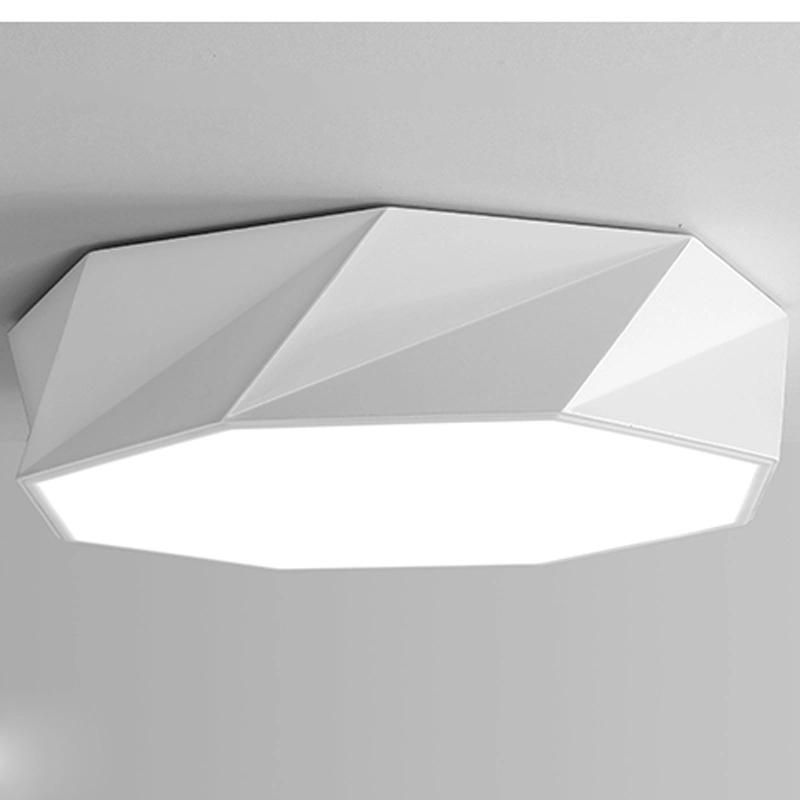 White Iron Ceiling Light Warm Bedroom Lamp Livingroom Light Diningroom Lamp