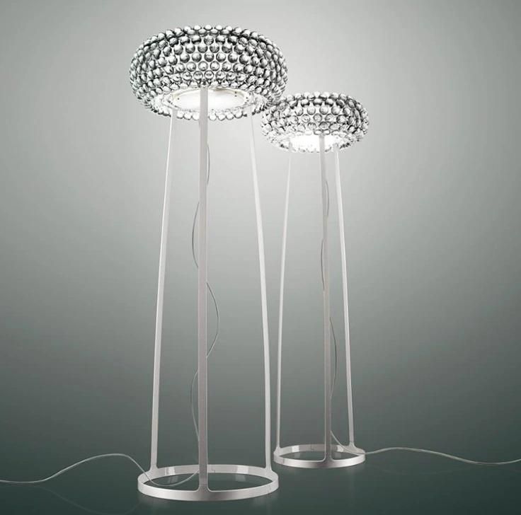 Modern Acrylic Crystal Antique Floor Lamp