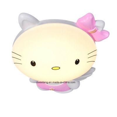 Hello Kitty LED Kids Lamp Girls Boys Blue Pink Bedroom Lighting